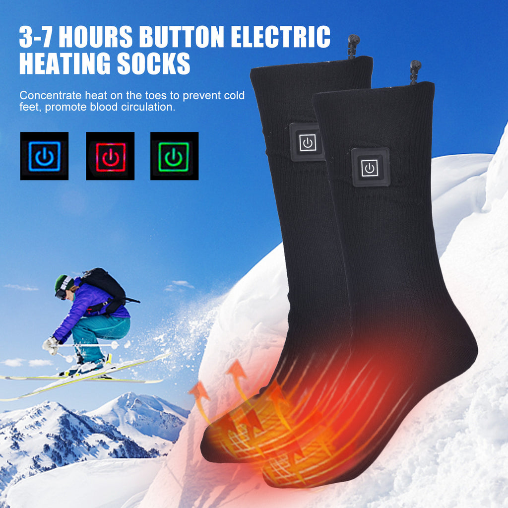 Electric Heating Long Tube Thermostat Socks for Warmth