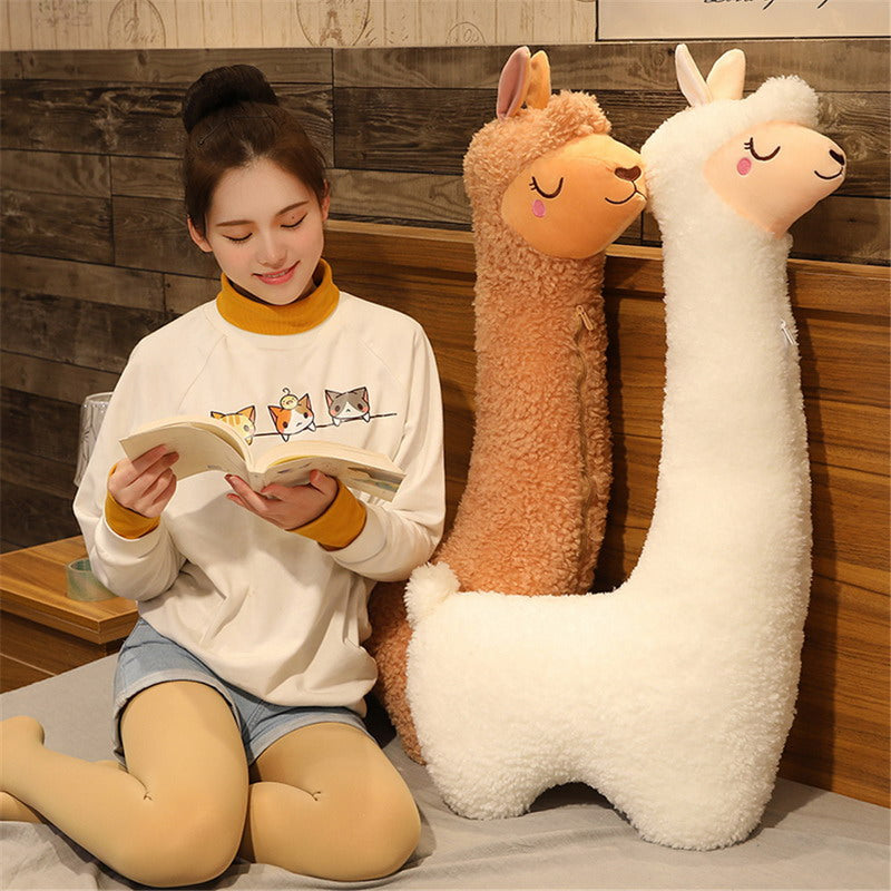 Cute Alpaca Plush Toy for Maternity Sleep Pillow
