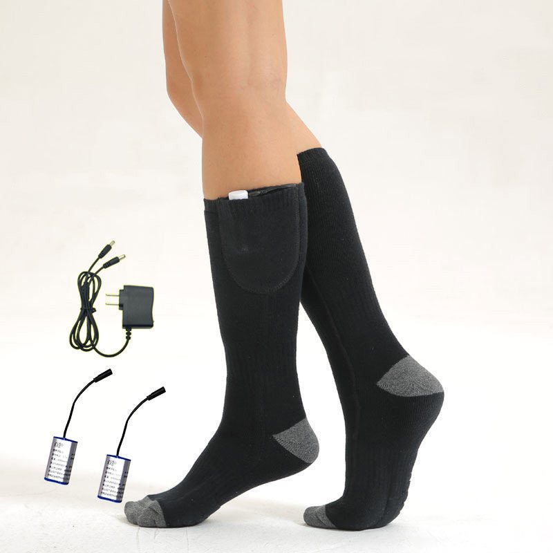 Electric Heating Long Tube Thermostat Socks for Warmth