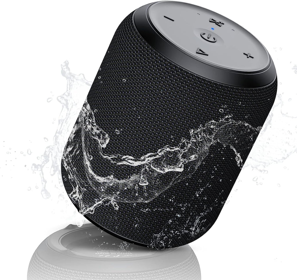 NOTABRICK Bluetooth Speakers 15W Portable Speakers Bluetooth Wireless V5.0 with Stereo Sound Active Extra Bass IPX6 Waterproof Shower Speaker Double Pairing for Party Home Theater Game Theater